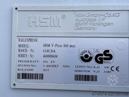 HSM V-press 860