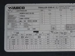 Lecitrailer 27000 kg!  Liftaxel, 3 axel BPW, Edscha