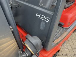 LINDE H25T-03 triplo590 freelift sideshift 7700uur 1998 LPG ZEER NET!