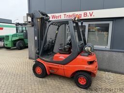 LINDE H25T-03 triplo590 freelift sideshift 7700uur 1998 LPG ZEER NET!