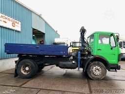 Mercedes-Benz 1617 C 4x2 KIPPER WITH CRANE (6-CILINDER ENGINE...