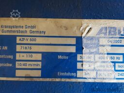 ABUS Fahrmotoren / Getriebe / Unterflaschen