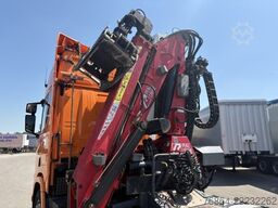 SCANIA R650 V8, 6X2, E6, LEDER, PENZ-CRANE 15Z - HOLZLADEKRAN