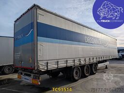 Krone curtainsider hardwood floor