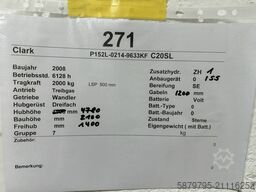 CLARK C20SL | Triplex | ISS | 6134h