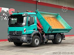 MERCEDES-BENZ Arocs 1832 K 4x2 MEILLER & FASSI F120B LK