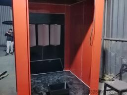 HAS KİM İNŞAAT VE MAKİNE KİMYEVİ MADDE Powder Coating Booth + Spray Gun