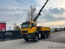 MAN TGS 26.540 6x4 3-Seitenkipper KRAN 19m FUNK