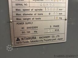 KITAMURA HX400i