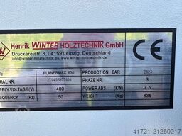 WINTER PLANERMAX 630 DELUXE