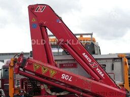 MAN TGM 13.240 Zweiseitenkipper Kran 4x4 Kamera