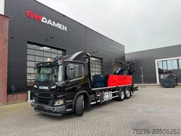 Scania P370 XT 6x2 HMF 3220-K6+Fly jib FJ600-K3 Euro 6D