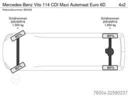 Mercedes-Benz Vito 114 CDI Maxi Automaat Euro 6D