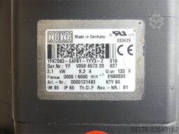 KUKA 1FK7083-5AF81-1YY3-Z S16 Servomotor SN: YFV050657320027