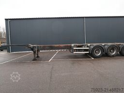 D-tec Extendable container transport trailer