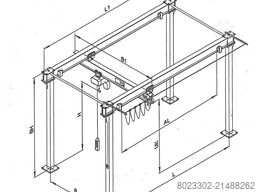 Meili Krananlage / Portalkran Type 300-10-6-8