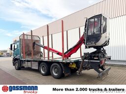 Mercedes-Benz Arocs 2648 6x4 mit Heckkran Epsilon M12Z83,