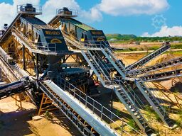 FABO Vibrating screen 1600x5000mm Vibrating screen