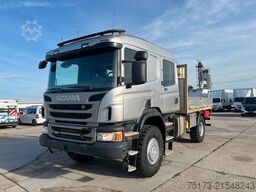 SCANIA P320 CB 4x4 Doka AHK Klima 9-Sitze Aut. Stdhz.