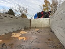 Scania R580 8X4 Kipper Kran HIAB 244-5