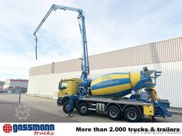 Mercedes-Benz Arocs 3246 B 8x4 Stetter Mischer 7m³, Pumpe 25m