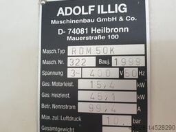 ILLIG RDM K 50 & GREINER STAPELUNG
