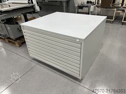 Drawer shelving, workshop drawer unit, tool cabinet Mega Stahl