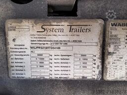 SYSTEM TRAILERS OP-65-YR - 2 ASSER GESTUURD - LPRS18