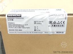 Siemens 6SL3120-1TE31-3AA3 Single Motor Module SN:T-P66288495 - ! -