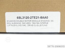 Siemens 6SL3120-2TE21-8AA0 SN:ST-U72020401 generalüberholt mit 24 Monaten Gewährleistung!