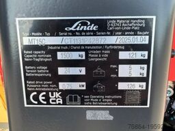 LINDE NIEDERHUBWAGEN MT15C
