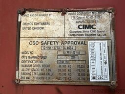 CIMC 40FT FLATRACK FLUSH FOLDING / CSC: 10/2027 / 10...