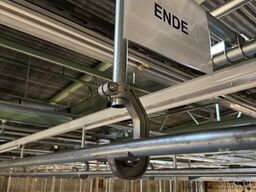 SSI Schäfer Rundrohrhängebahn