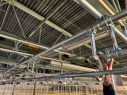 SSI Schäfer Rundrohrhängebahn