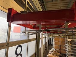 SSI Schäfer Rundrohrhängebahn