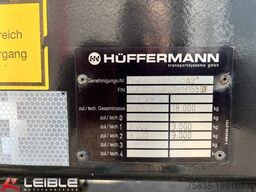 HÜFFERMANN HAR18.63*Abrollanhänger*2xContainersicherung*3x*