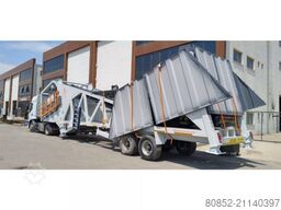Polygonmach mobile 60m3/hour concrete batching plant
