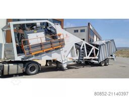 Polygonmach mobile 60m3/hour concrete batching plant