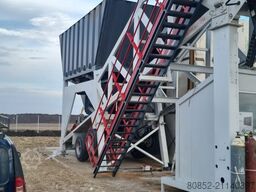 Polygonmach mobile 60m3/hour concrete batching plant