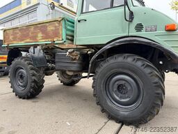 Mercedes-Benz Unimog 403, Pritsche, Kipper, 72 PS, voll funkt...