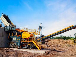 FABO Jaw Crusher hard stone crushing machine 180-300 t/h