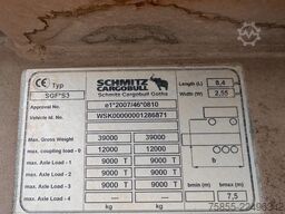 Schmitz Cargobull Gotha SGF S3 20FT Kipper-Tipper-Kiep / 1x Lift-Axle /...