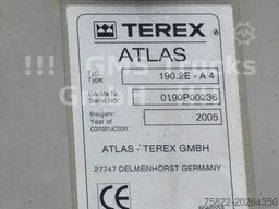 MERCEDES-BENZ Actros 1841 / 4X4 ALLRAD / Atlas 190 / Meiller