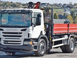 SCANIA P 250* Kipper 4,75m * HMF 635 K2 + FUNK * TOP