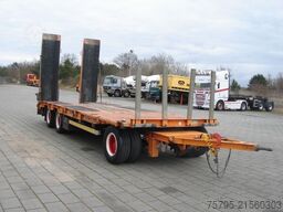 GOLDHOFER TUP L3-22/80 Tiefladeranhänger Rampen