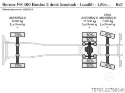 Berdex FH 460 Berdex 3 deck livestock - Loadlift - Lif...