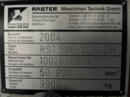 RASTER RST 500 - 1250 DH