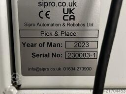 SIPRO SIPRO Pick and place Machine