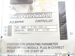 Indramat KDS 1.1-50-300-W1 / 220 AC Servo Controller SN: 6059