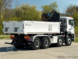 MAN TGS 35.470 * KIPPER 5,10m + KRAN * TOPZUSTAND